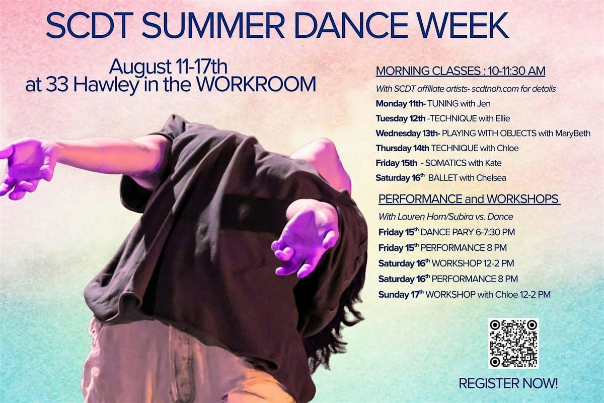 SCDT SUMMER DANCE WEEK, 11 August | Event in Northampton | AllEvents