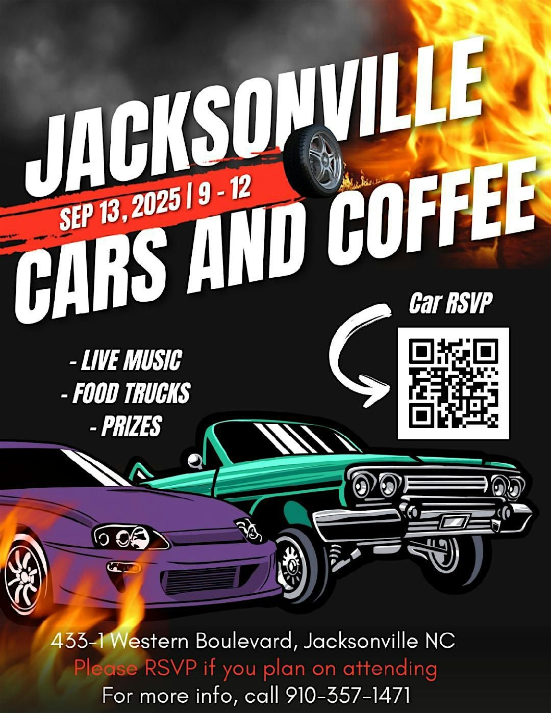 Jacksonville Cars and Coffee, 13 September | Event in Jacksonville | AllEvents