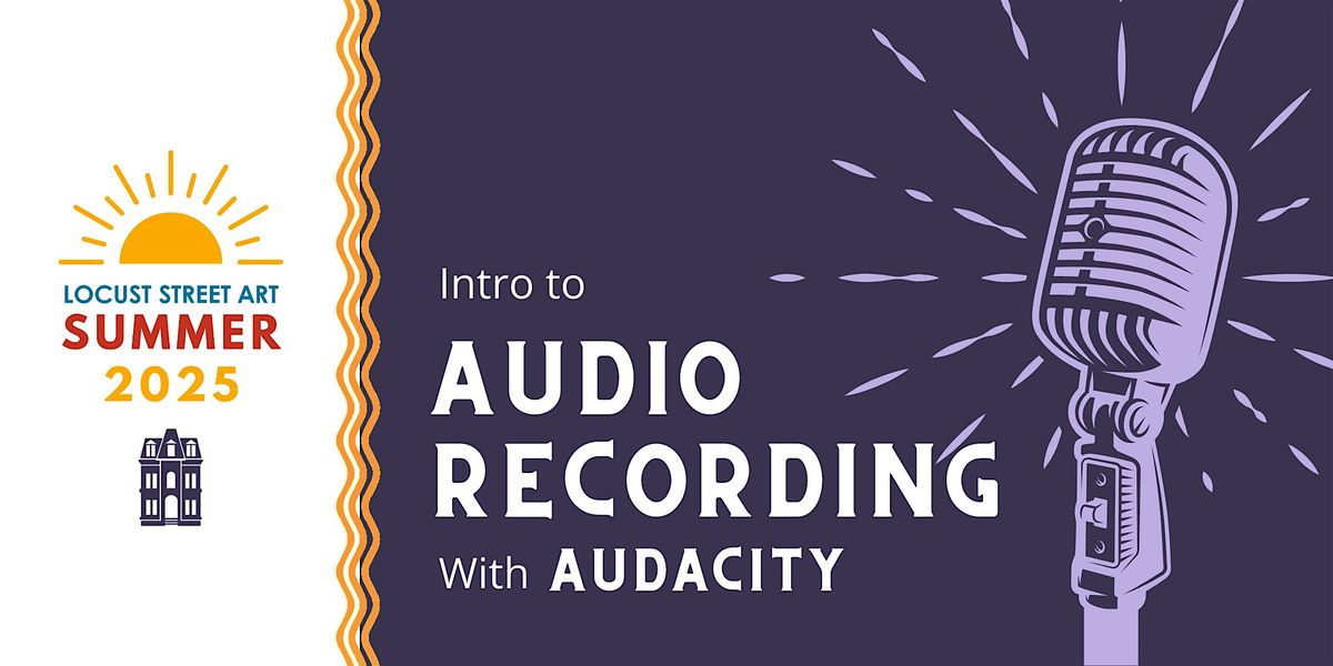 Intro to Audio Recording at Locust Street Art, 31 July | Event in Buffalo | AllEvents