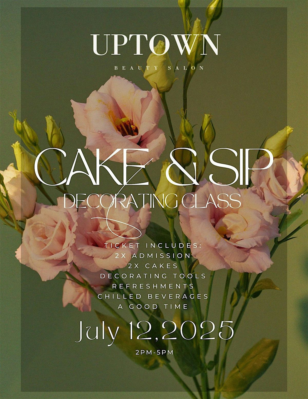 Cake & Sip Decorating Class, 12 July | Event in Monticello | AllEvents