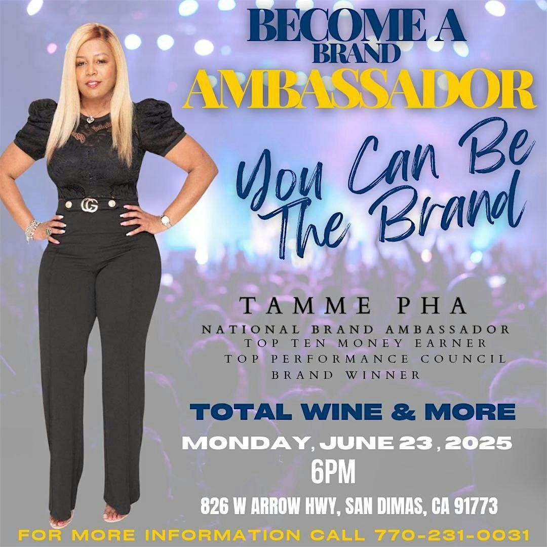 Become a Brand Ambassador, 23 June | Event in San Dimas | AllEvents