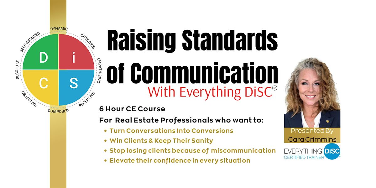 Raising Standards of Communication With Everything DiSC, 23 October | Event in Lihue | AllEvents