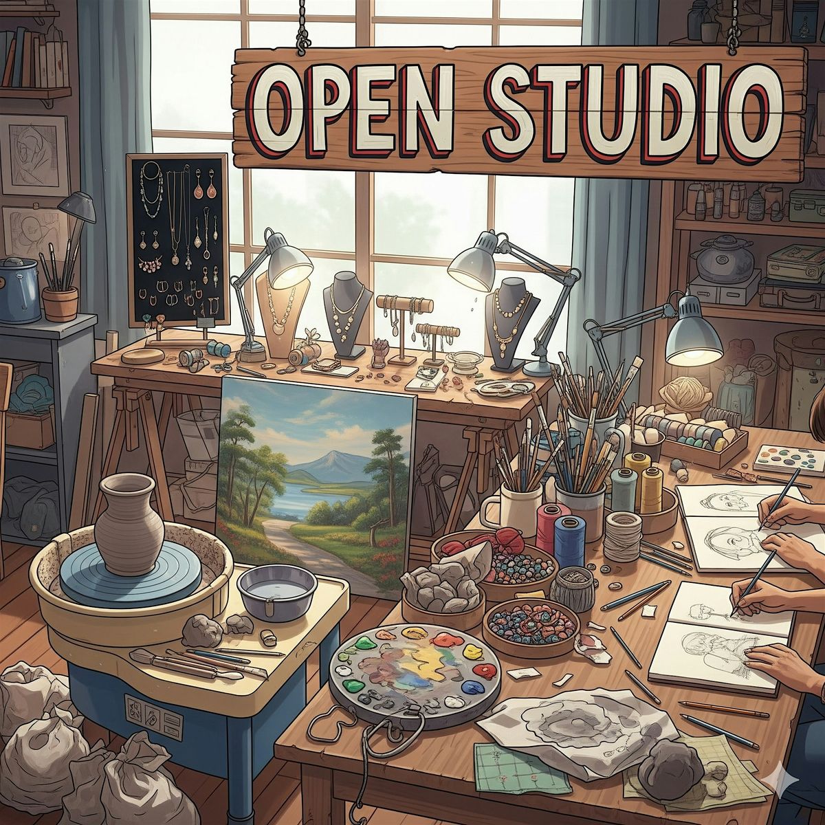 Open Studio - PAY PER PROJECT (SEE DETAILS), 10 October | Event in Green Bay | AllEvents