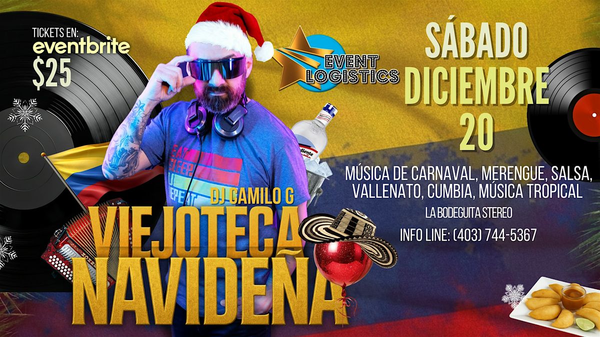 Viejoteca Navideña Con DJ Camilo G, 20 December | Event in Calgary | AllEvents