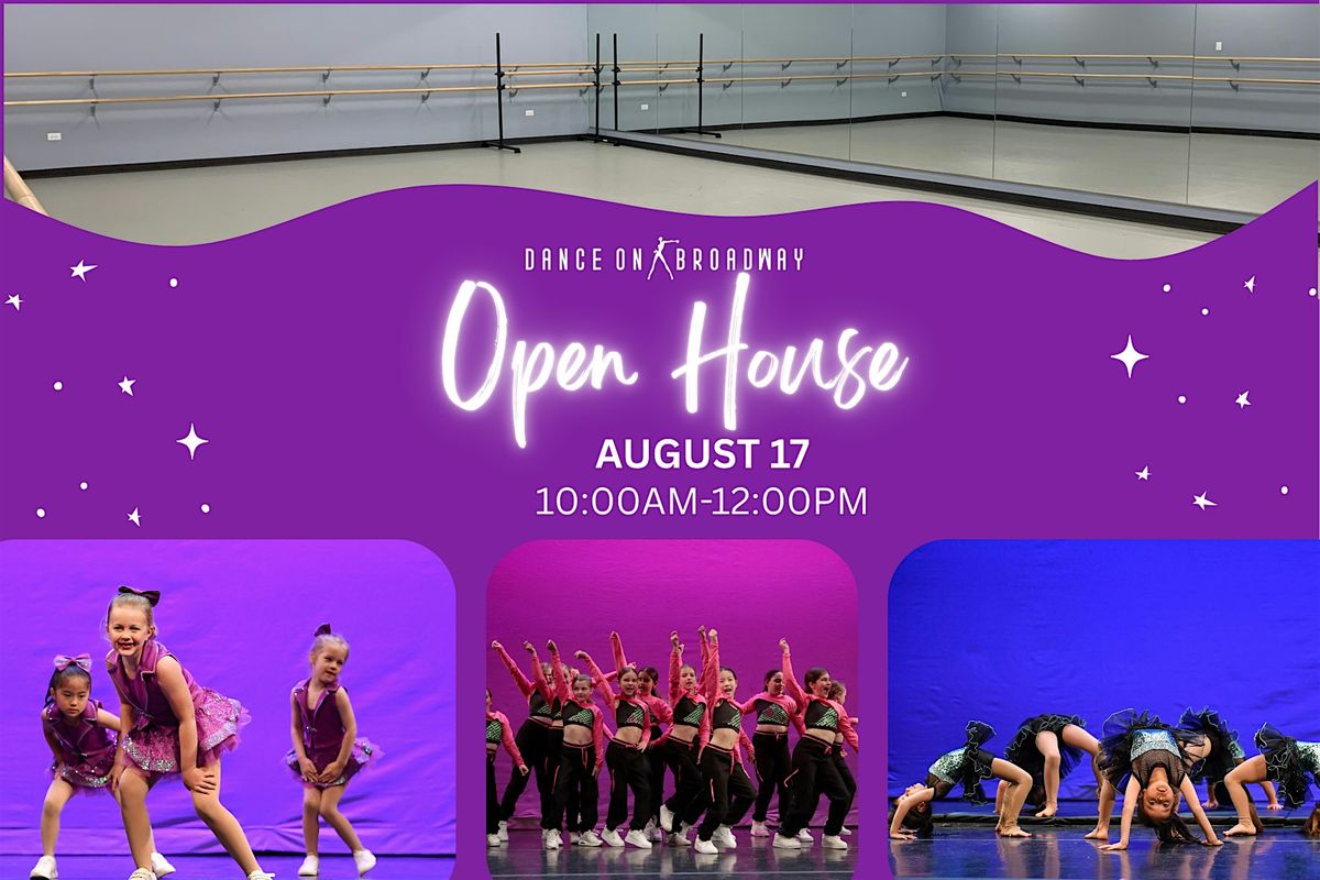 Dance on Broadway - Open House, 17 August | Event in Chicago | AllEvents