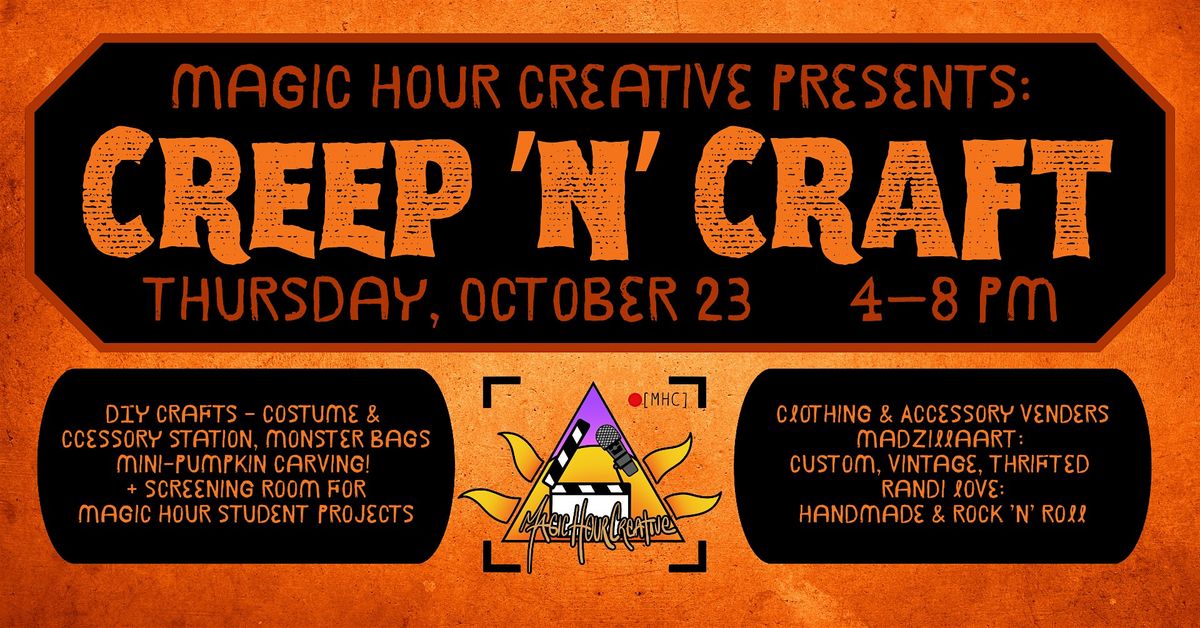 Creep N' Craft, 23 October | Event in Pittsburgh | AllEvents