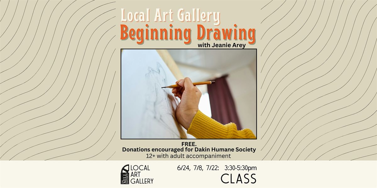 Beginning Drawing with Jeanie Arey, 24 June | Event in Amherst | AllEvents