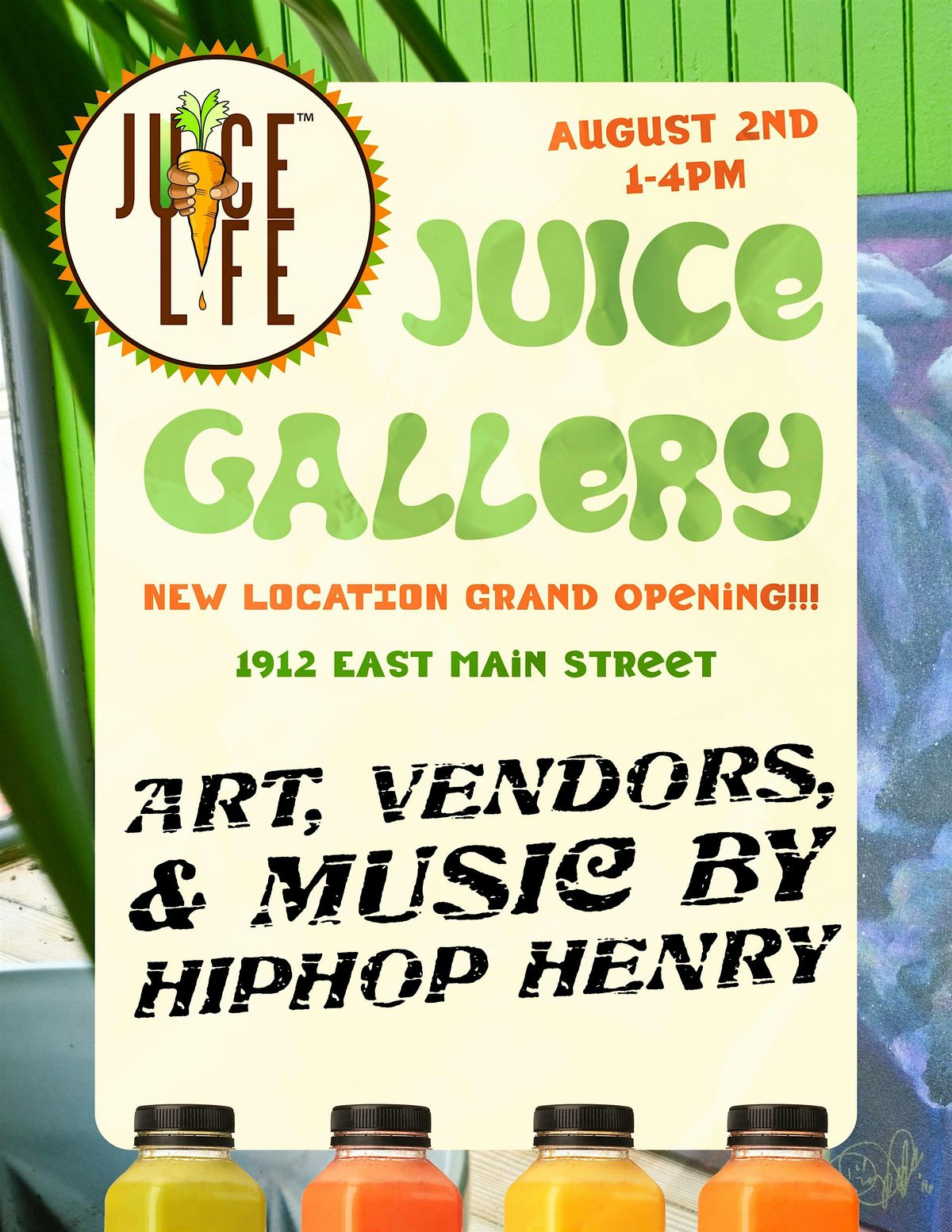 Juice Gallery: Juice Life RVA’s new location Grand Opening!, 2 August | Event in Richmond | AllEvents