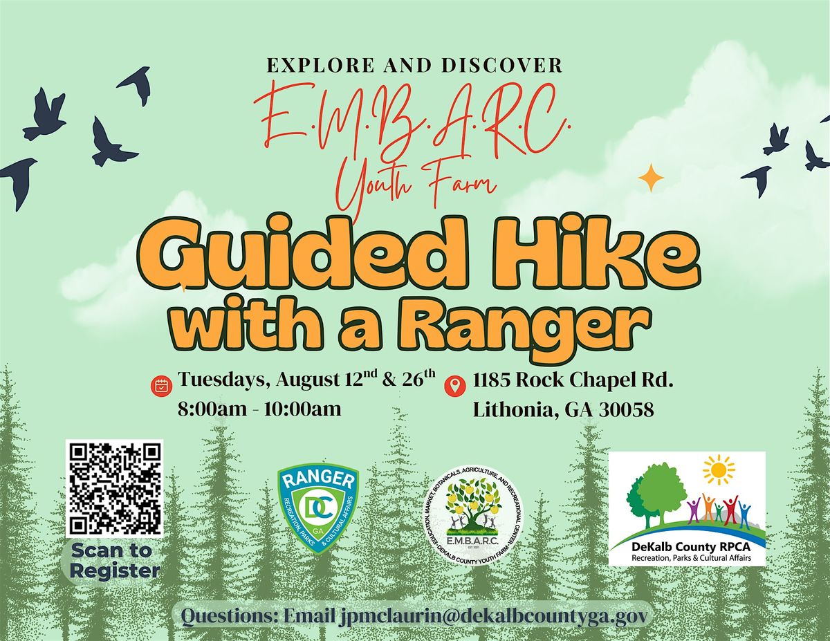 Guided Hike with a Ranger, 12 August | Event in Lithonia | AllEvents