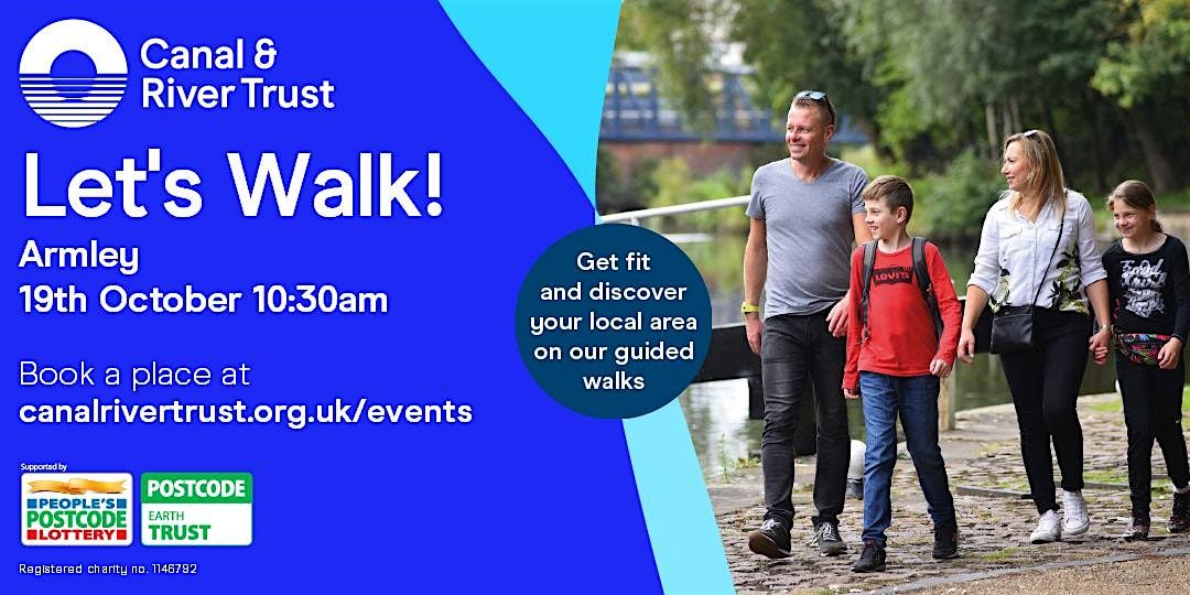 Let's Walk!  Armley to Kirkstall (Circular), 19 October | Event in Burley | AllEvents