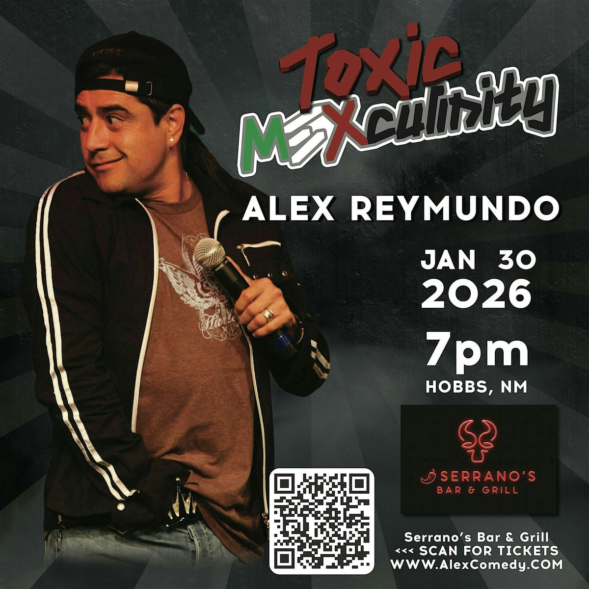Live Comedy Performance With Alex Reymundo in Hobbs New Mexico