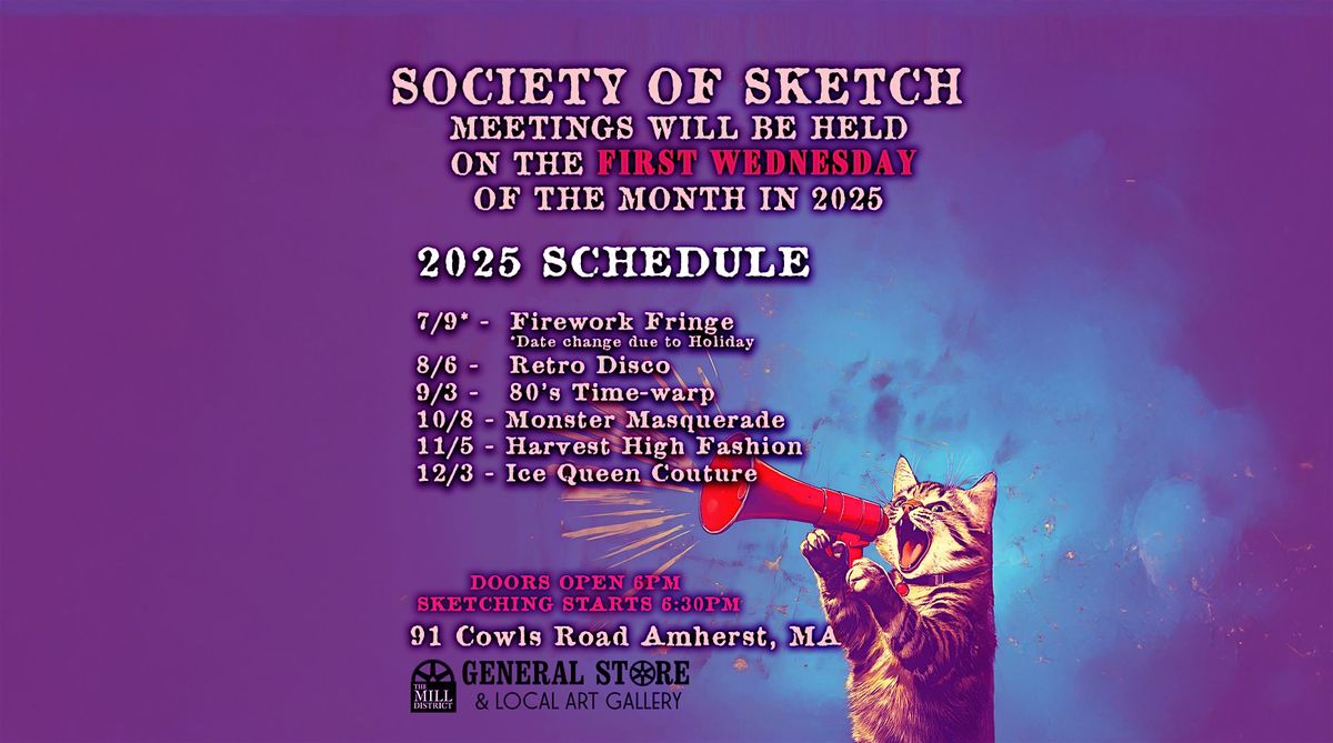 The North Amherst Society of Sketch - Come draw with us!, 9 July | Event in Amherst | AllEvents