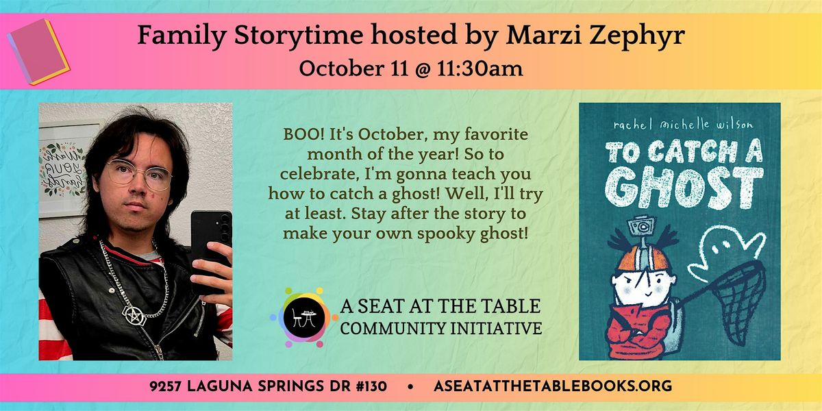 Nonprofit Storytime with Marzi: Ghosts!, 11 October | Event in Elk Grove | AllEvents