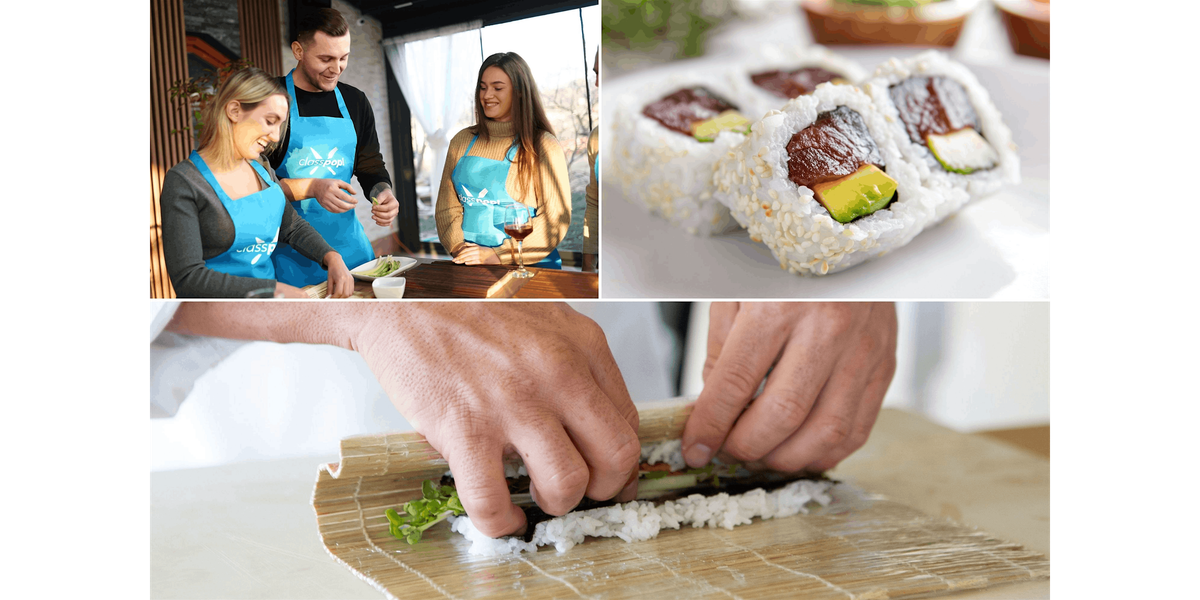 Make Spicy Tuna Sushi With Chef Luis - Sushi Making Cooking Class in Carlsbad & Oceanside | Classpop!™, 27 September
