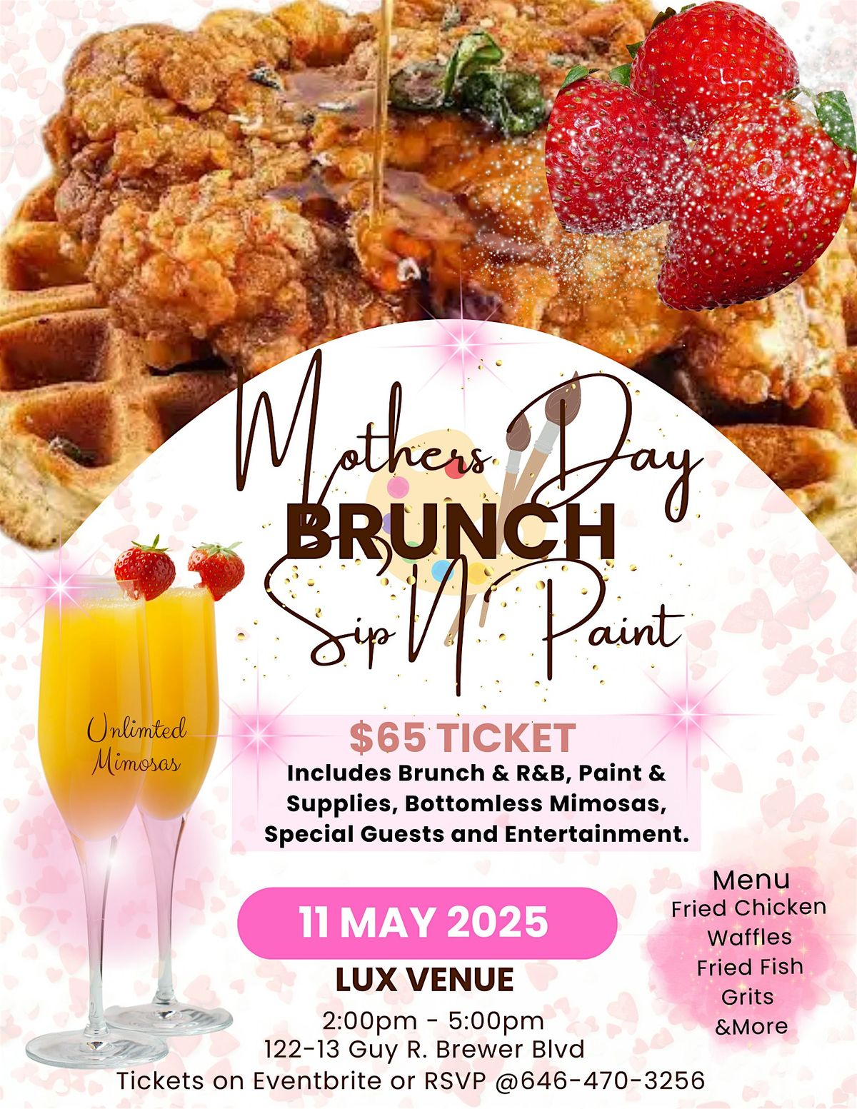 Sip N Paint Mother’s Day Brunch, 11 May | Event in Queens | AllEvents