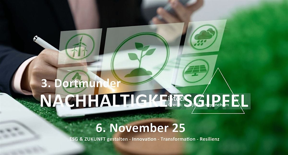3. Dortmunder Nachhaltigkeitsgipfel, 6 November | Event in Dortmund | AllEvents