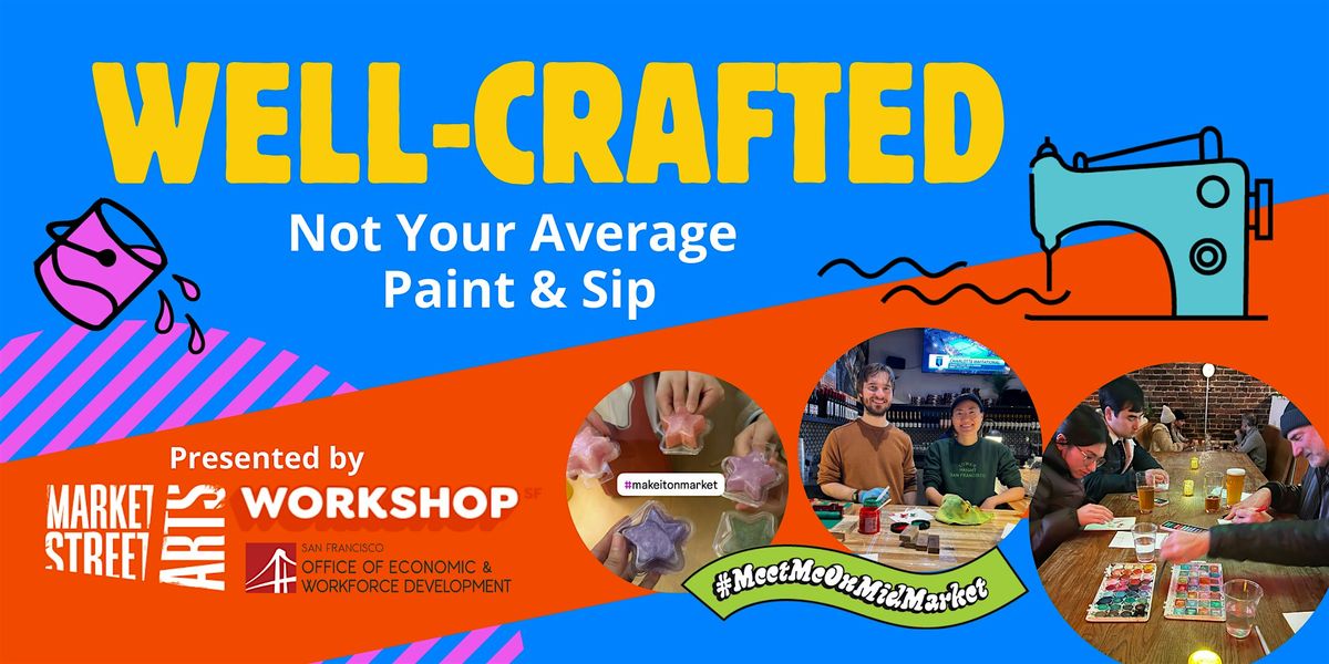 Well-Crafted: Embroidery at SAMS American Eatery, 10 December | Event in San Francisco | AllEvents