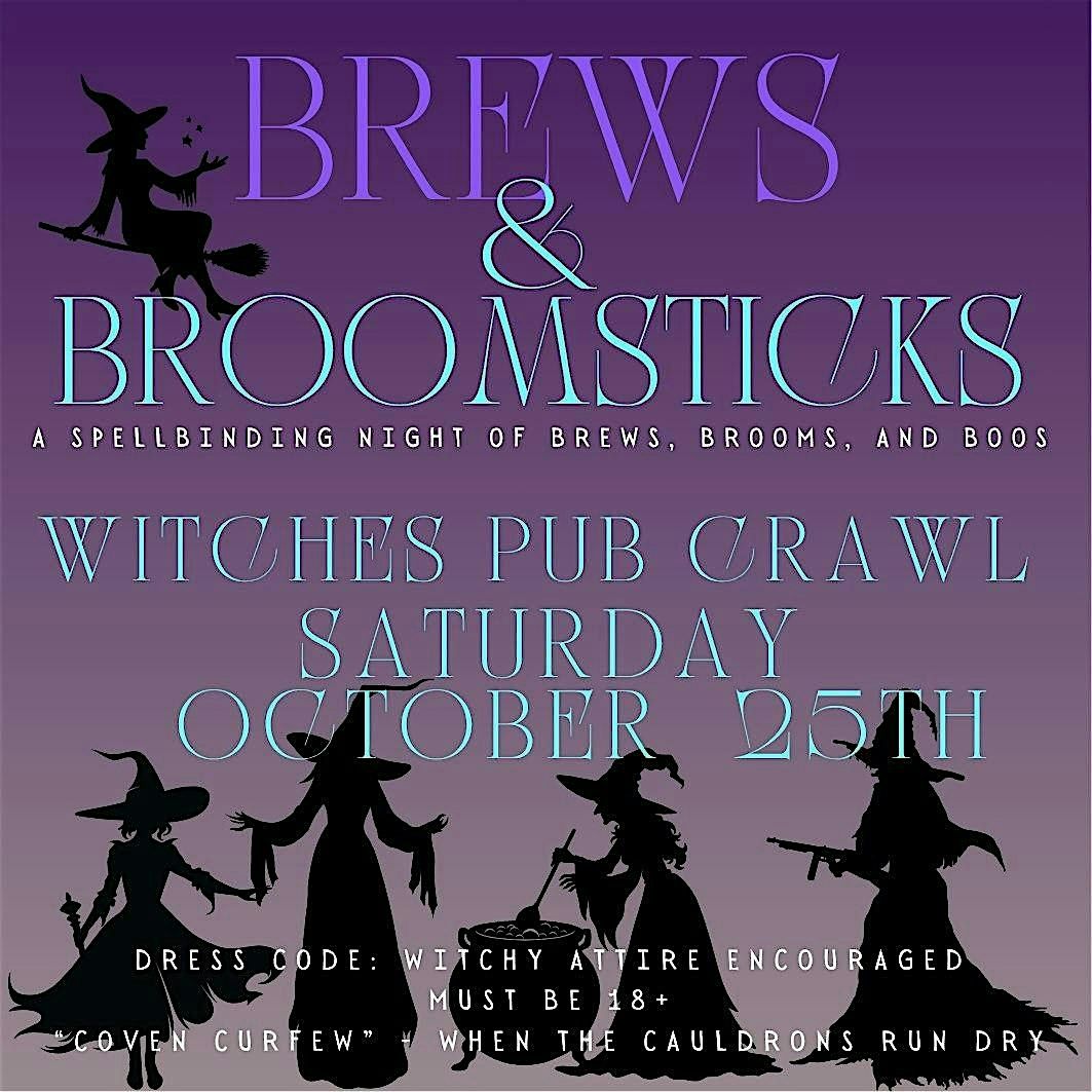 Brews & Broomsticks - A witches Pub Crawl, 25 October | Event in Camrose | AllEvents