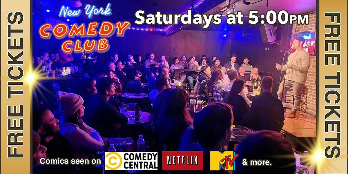 Free Comedy Show Tickets!  Standup Comedy at New York Comedy Club, 13 December | Event in New York | AllEvents