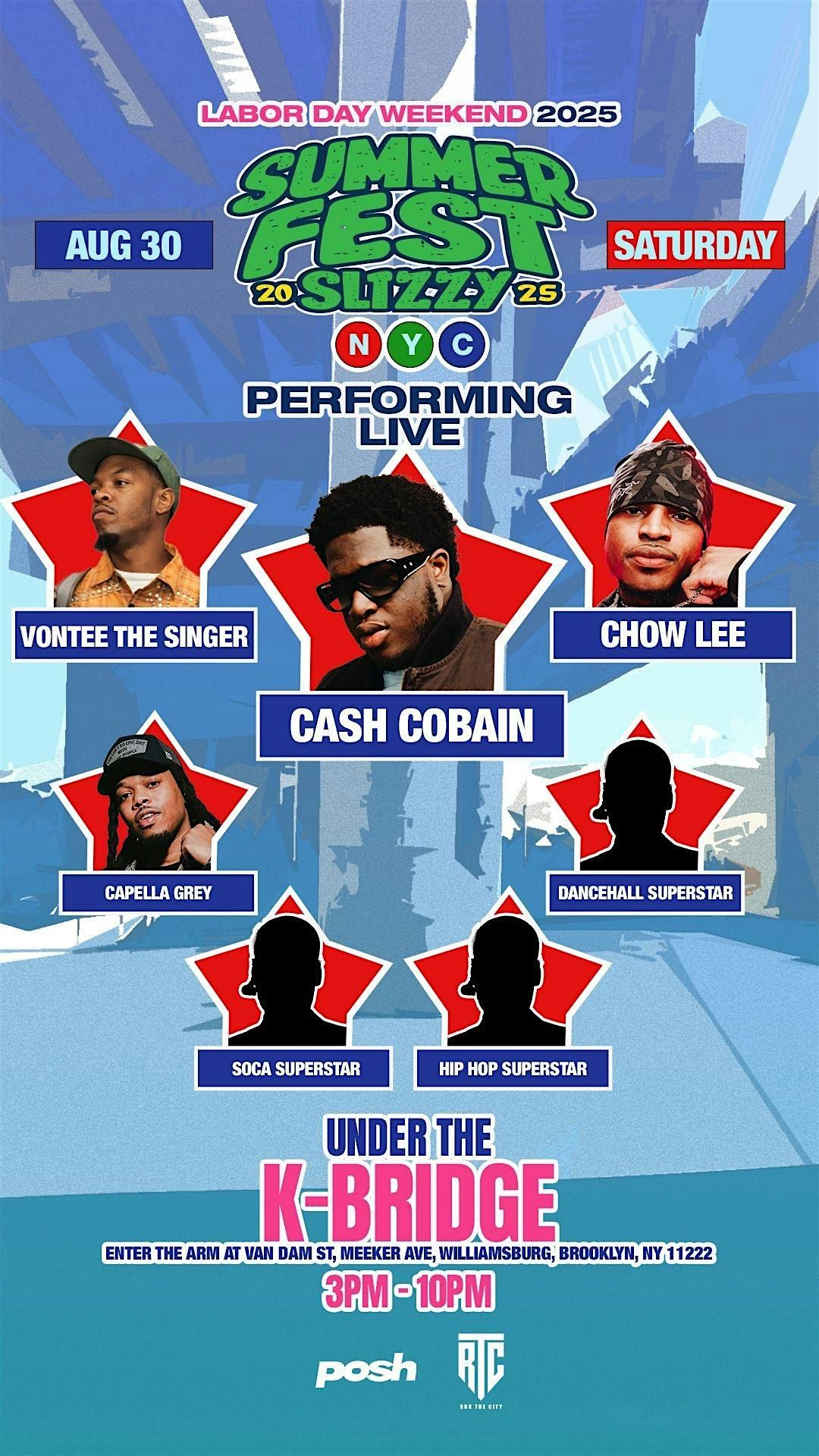 NYC’S SUMMER FEST LABOR DAY WEEKEND, 30 August | Event in Brooklyn | AllEvents