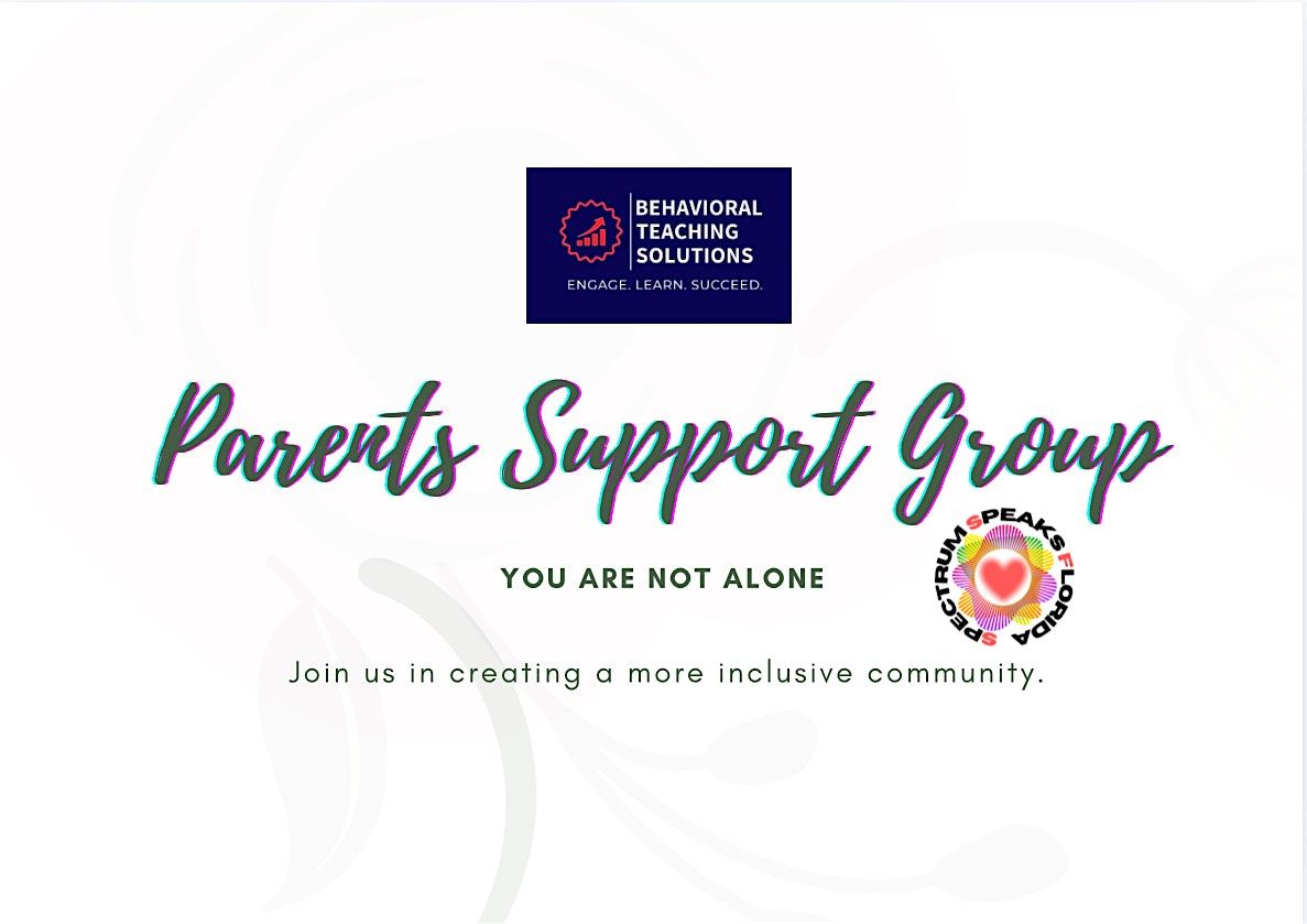 Parents of Neurodivergents Adults, Selby Library, Sarasota, 10 December