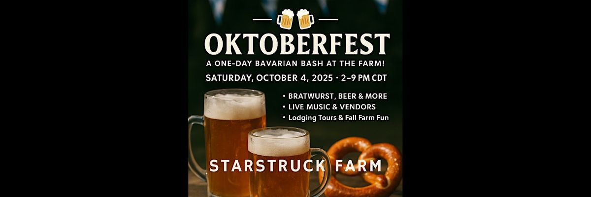 Starstruck Farm Oktoberfest – A One-Day Bavarian Bash at the Farm!, 4 October | Event in Lebanon | AllEvents