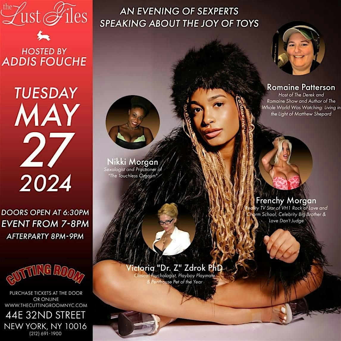 The Lust Files Presents: A Toy Story, 27 May | Event in New York | AllEvents