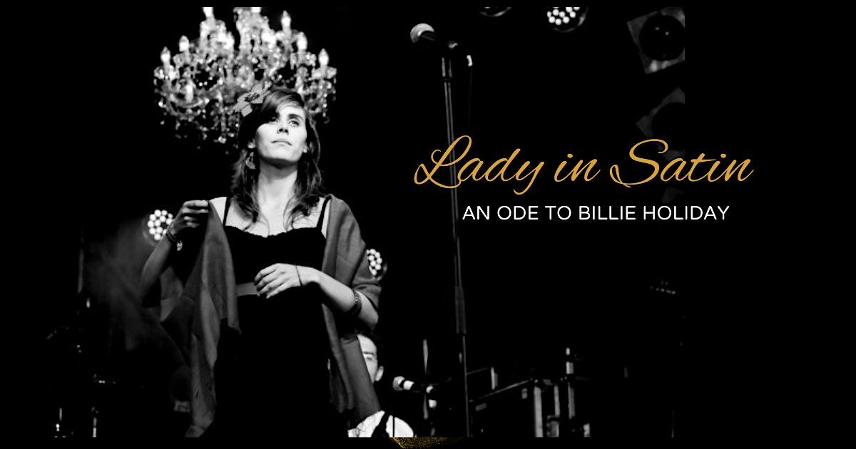 Concert: Lady in Satin - An ode to Billie Holiday  @ Noon Consulting Art, 23 August | Event in Evere | AllEvents