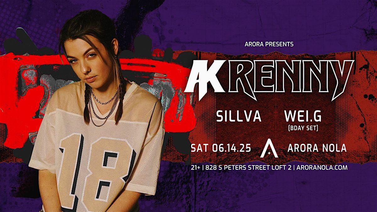 AK RENNY, 14 June | Event in New Orleans | AllEvents