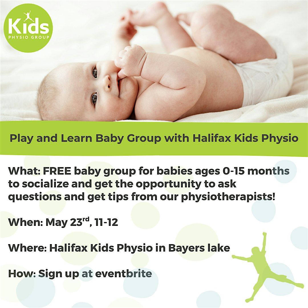 Halifax Kids Physio Play and Learn Baby Group, 12 September | Event in Halifax | AllEvents