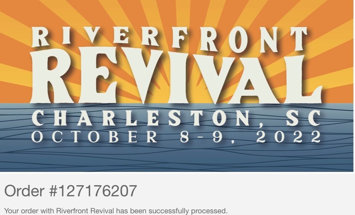 Riverfront Revival - 2 Day Pass at Riverfront Park North Charleston, 10 October | Event in North Charleston