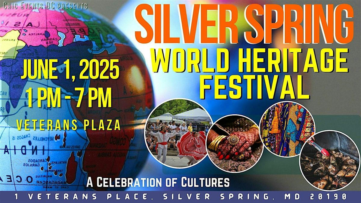 World Heritage Festival @ Veterans Plaza, 1 June | Event in Silver Spring | AllEvents