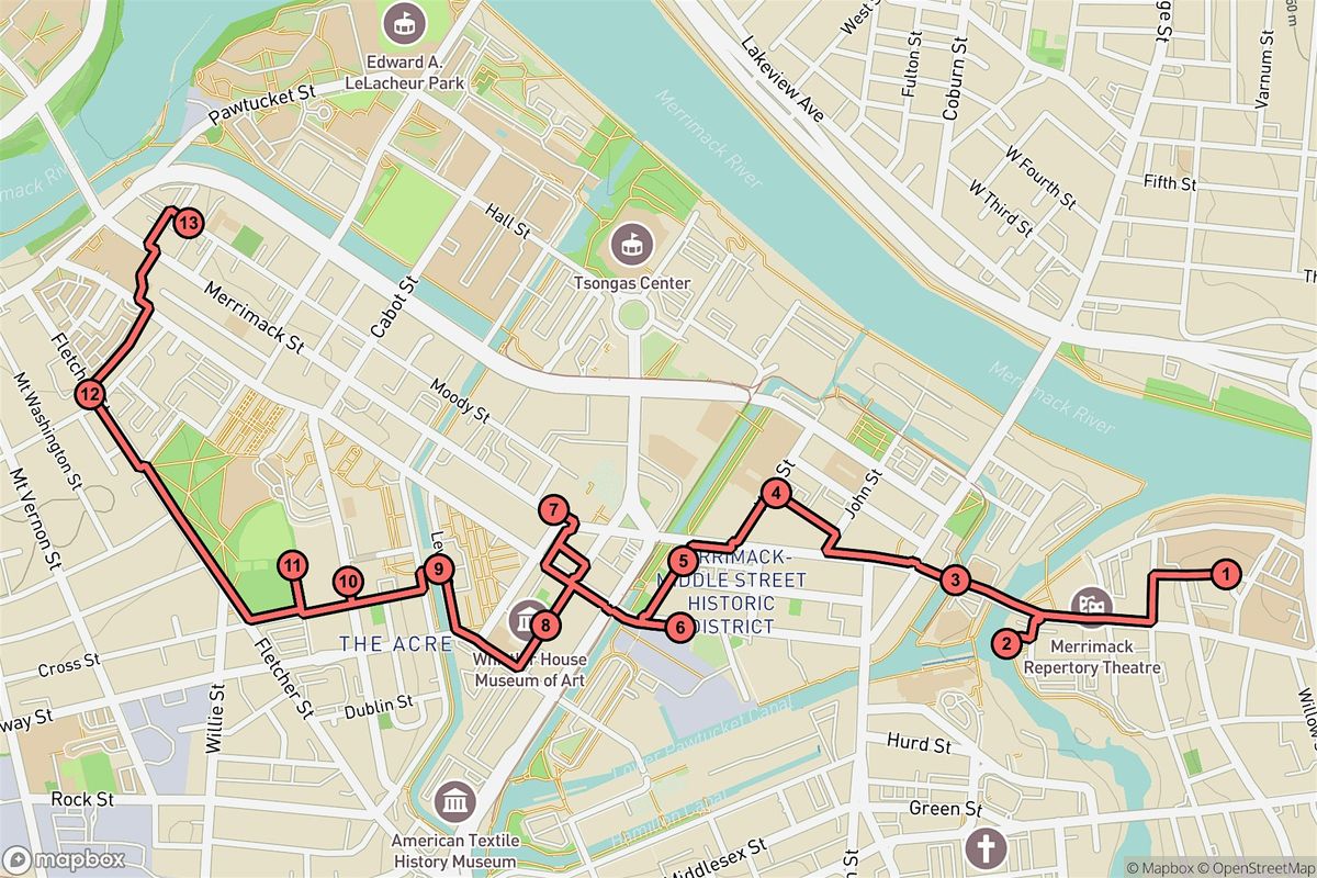 Lowell Audio Tour: Canals, Cathedrals & Creative Spirits Unveiled | Event in Lowell | AllEvents