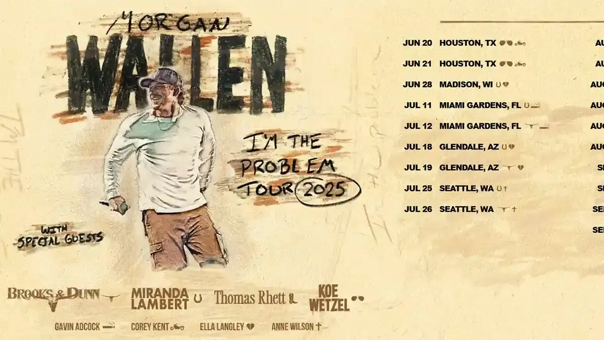 Morgan Wallen with Brooks & Dunn and Gavin Adcock, 5 September | Event in Toronto | AllEvents