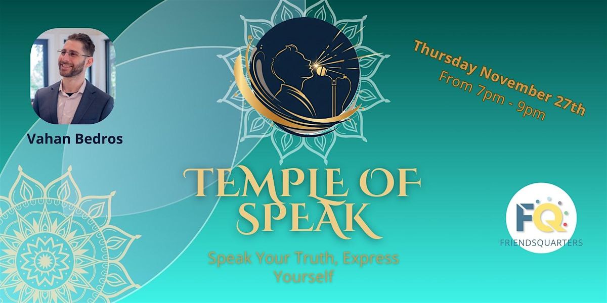 Temple of Speak - Speak your Truth, Express Yourself | Event in Vancouver | AllEvents