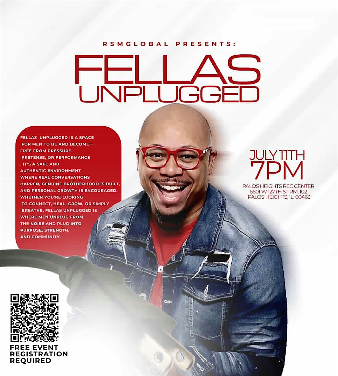 Fellas Unplugged - Hosted by RSM Global, 11 July | Event in Palos Heights | AllEvents