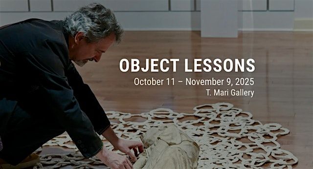 Object Lessons: A Tim Lowly Curatorial Project at T. Mari Gallery, 11 October | Event in Chicago | AllEvents