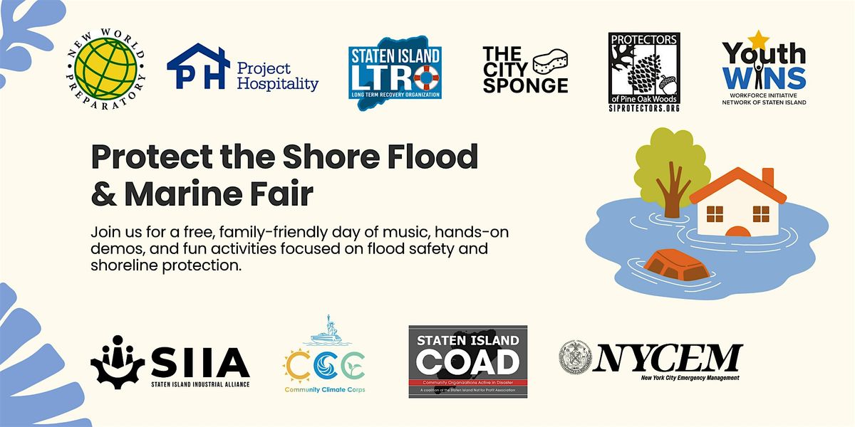 Protect the Shore Flood & Marine Fair, 28 June | Event in Staten Island | AllEvents