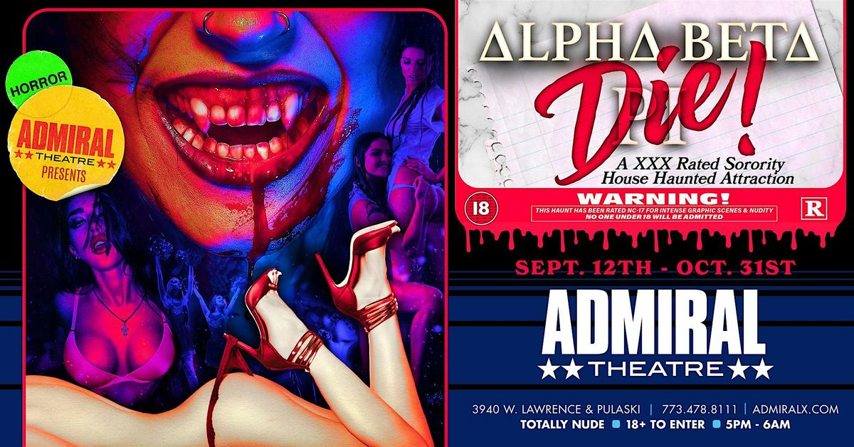 Alpha Beta Die-A Sorority House Haunt, 12 September | Event in Chicago | AllEvents