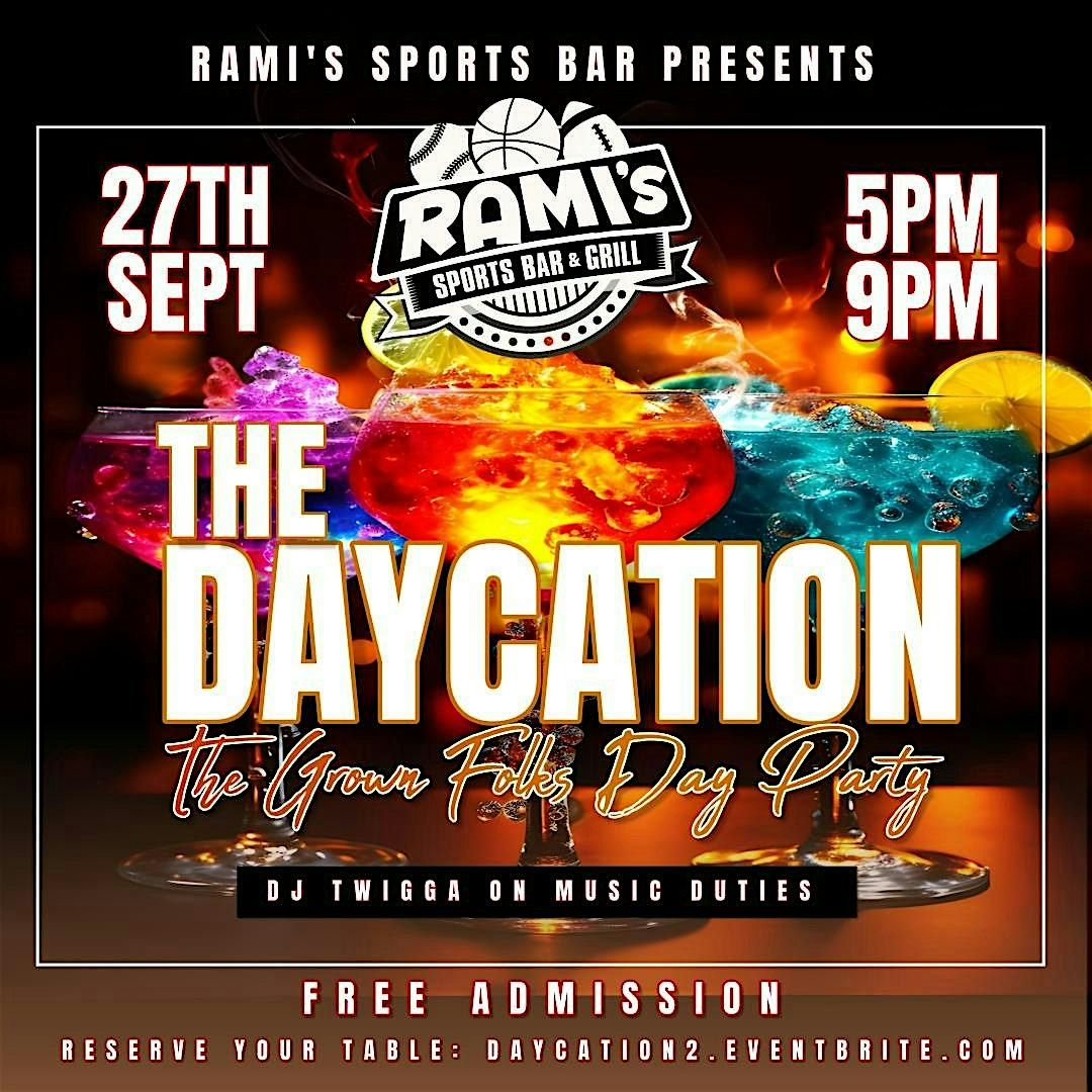 DAYCATION 2: THE GROWN FOLKS DAY PARTY, 27 September | Event in Jackson | AllEvents