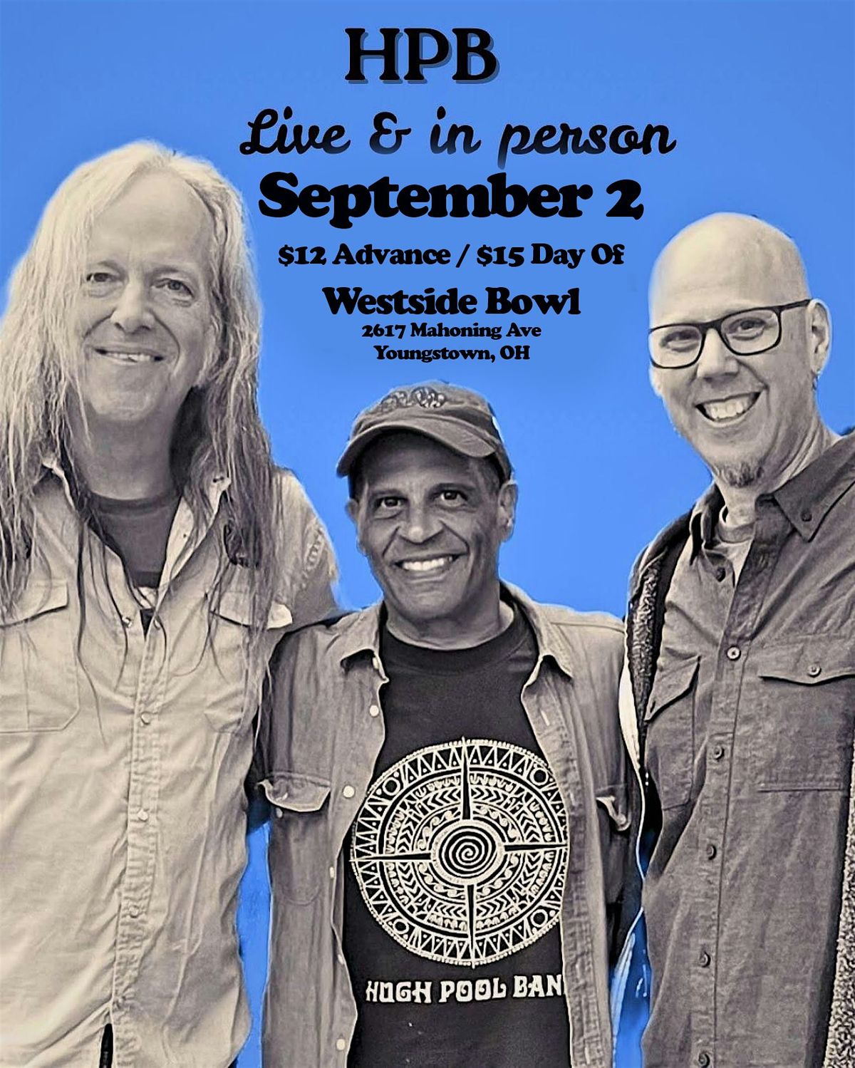 Hugh Pool Band, 2 September | Event in Youngstown | AllEvents