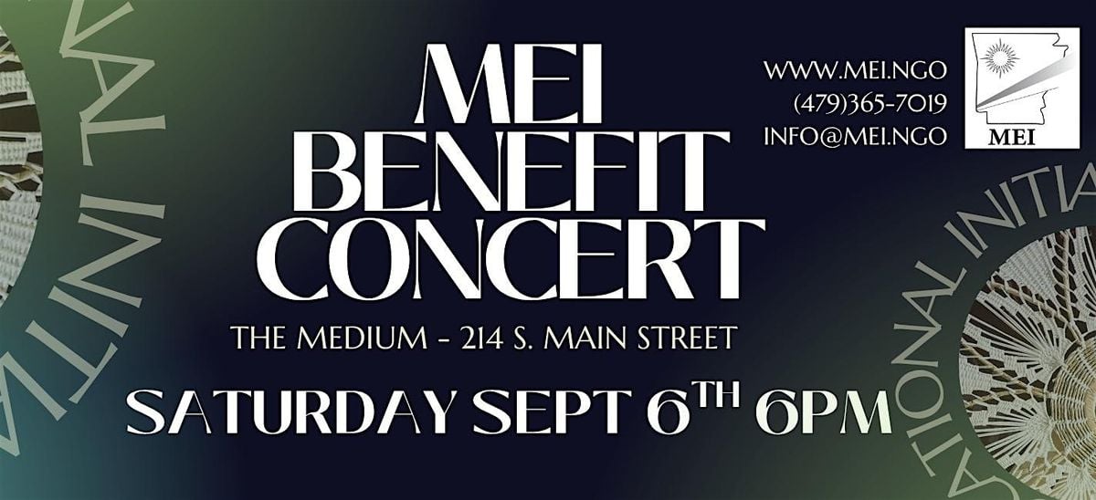 MEI Benefit Concert, 6 September | Event in Springdale | AllEvents