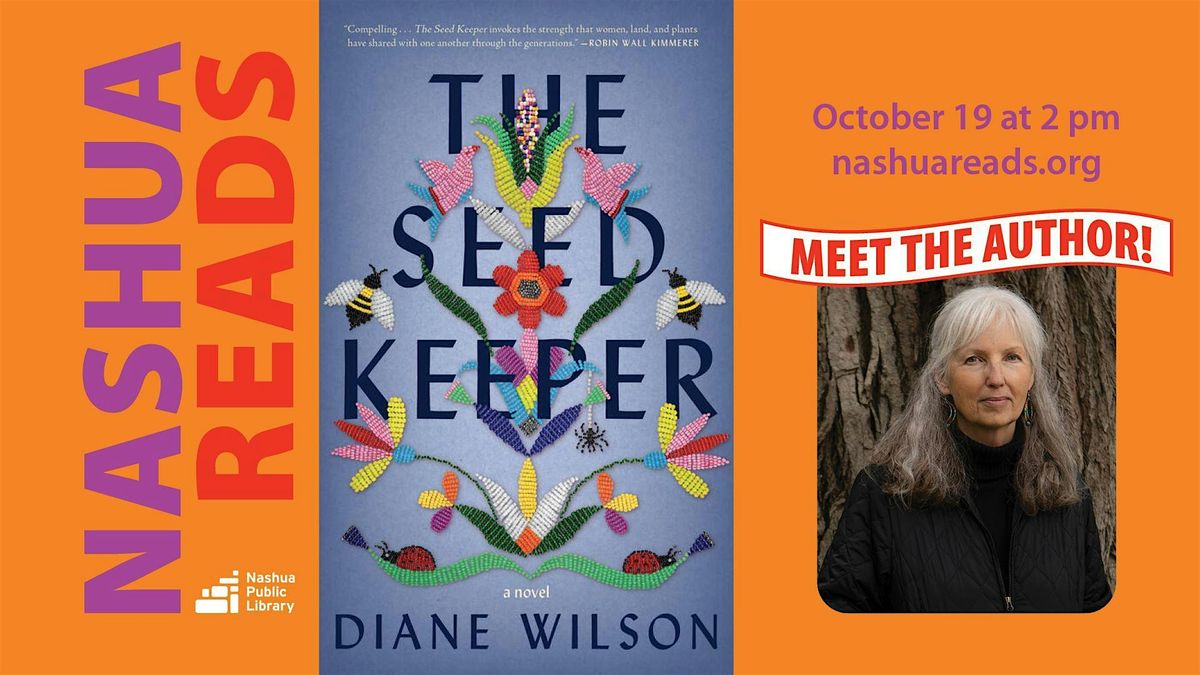 Beyond the Book with Diane Wilson, 19 October | Event in Nashua | AllEvents