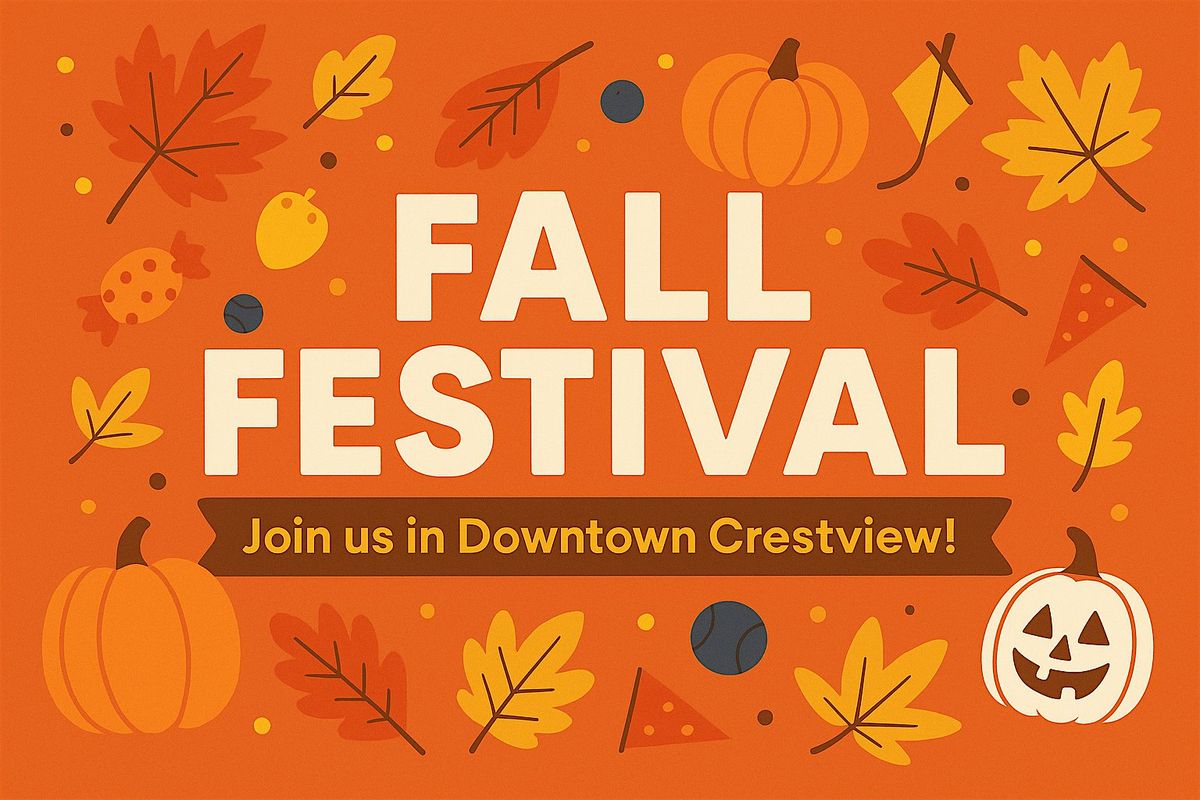 Downtown Crestview's Fall Festival | VENDOR REGISTRATION, 25 October | Event in Crestview | AllEvents