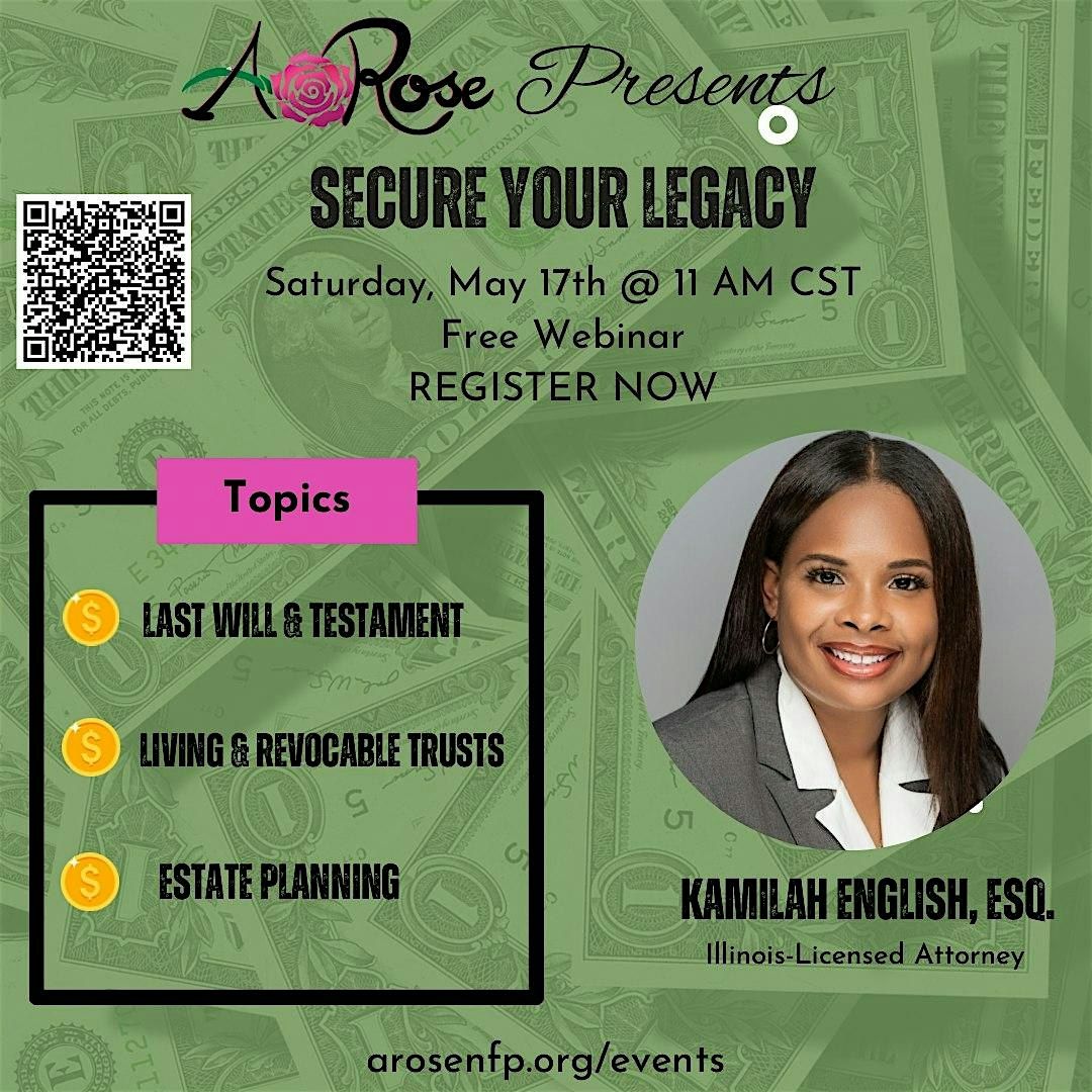 A. Rose Nonprofit Presents: Secure Your Legacy | Event in Chicago | AllEvents