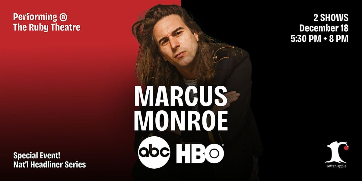 Standup Comedy Show w/ Marcus Monroe, 18 December | Event in Chelan | AllEvents