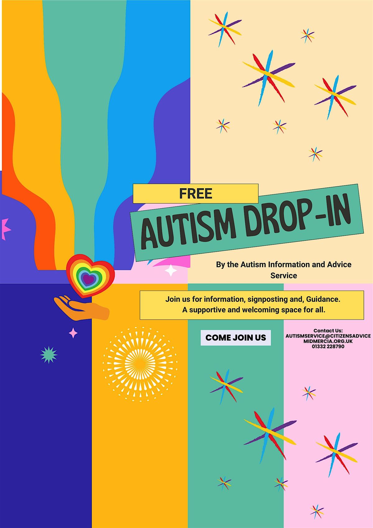 Autism Advice and Support Drop-In, 13 November | Event in Glossop | AllEvents