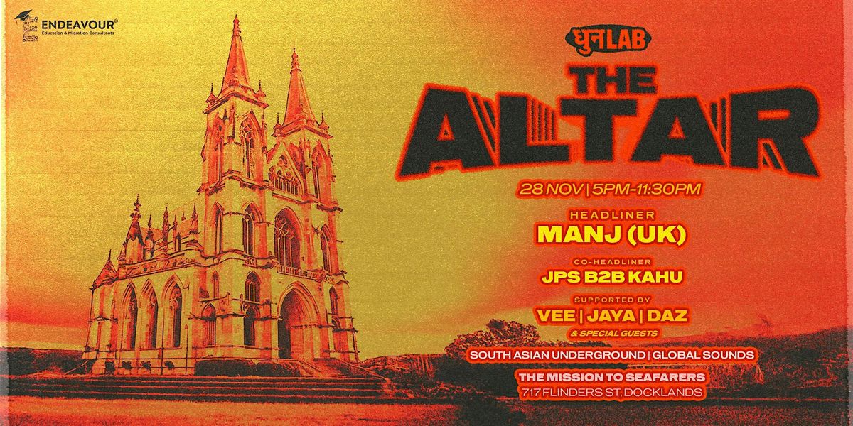 DHUNLAB : THE ALTAR, 28 November | Event in Docklands | AllEvents