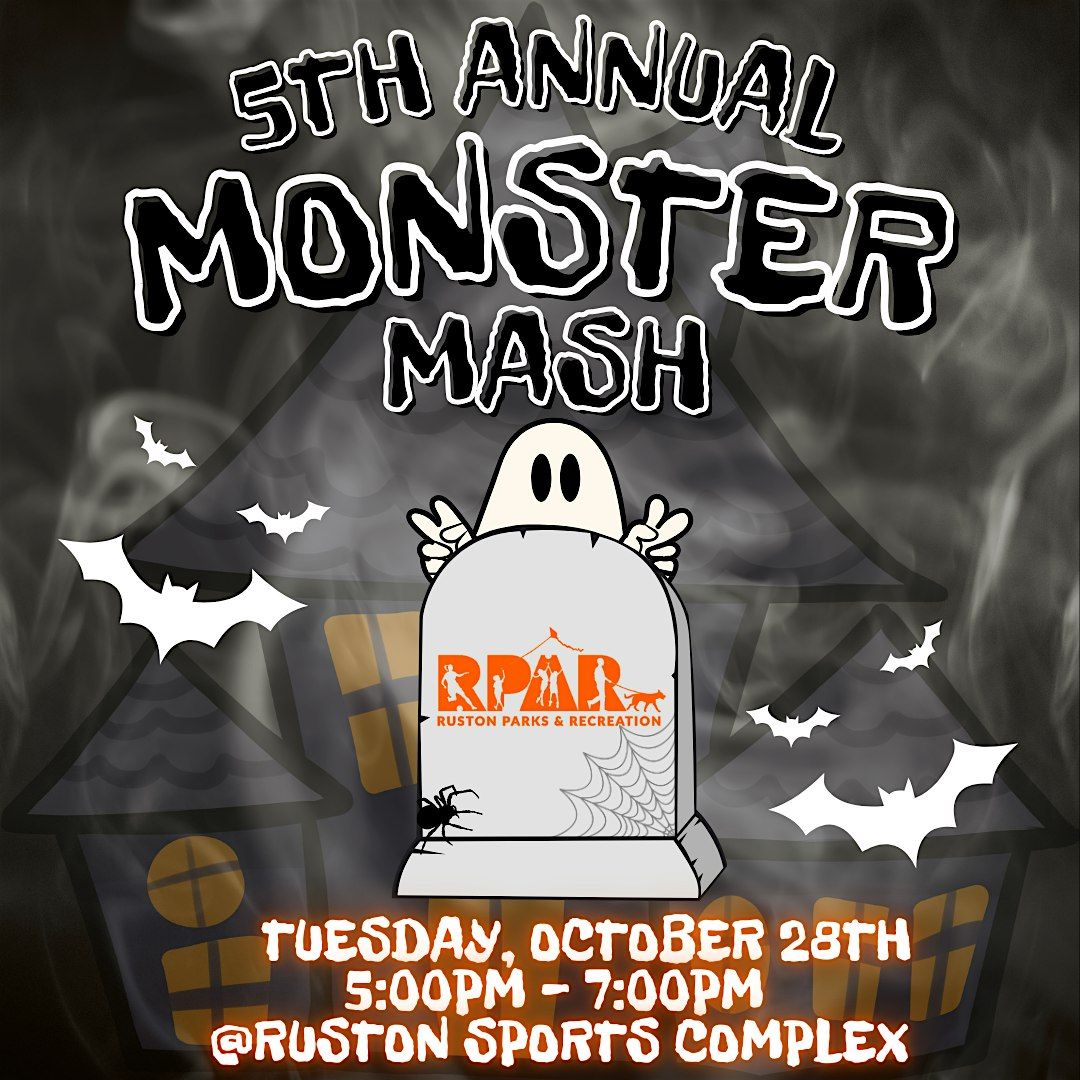 Monster Mash 2025!, 28 October | Event in Ruston | AllEvents