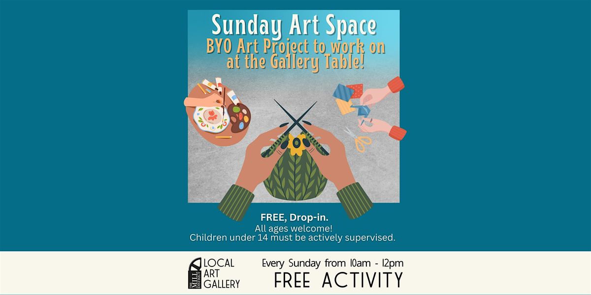 Sunday Art Space: BYO Art at the Gallery Table | Event in Amherst | AllEvents